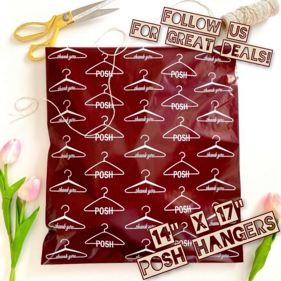 Other - 50 Posh Hangers Poly Mailers 14x17